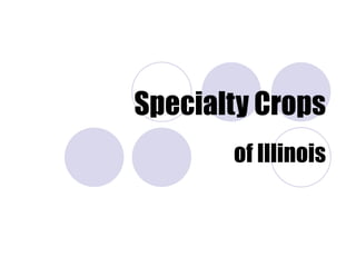 Specialty Crops of Illinois 