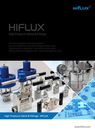 [HIFLUX] High Pressure Special Valve Catalog - Eng.