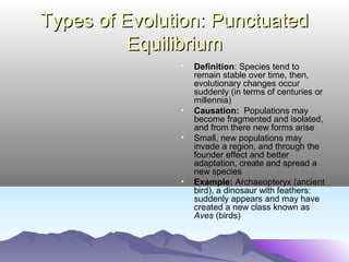 Speciation and-evolution- | PPT