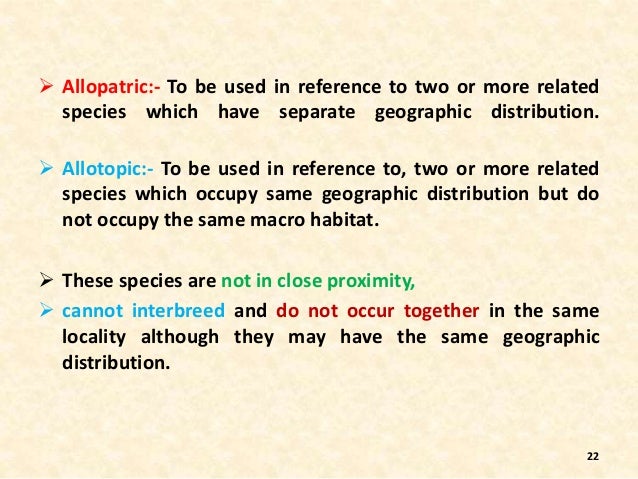 Best Ever Ppt On Speciation By Nagesh Sadili