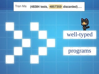 programs
well-typed
 