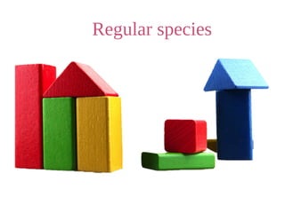 Regular species
 
