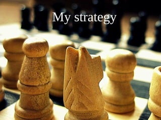My strategy
 