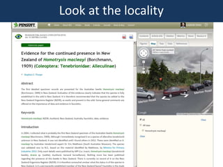 Look at the locality
 