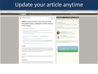 Update your article anytime
Update your article
 