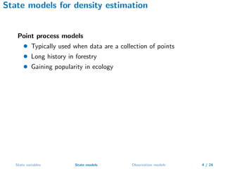 Hierarchichal species distributions model and Maxent | PDF