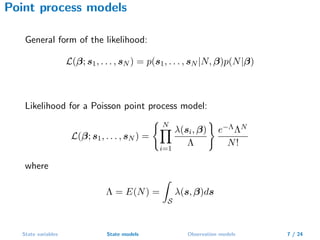 Hierarchichal species distributions model and Maxent | PDF