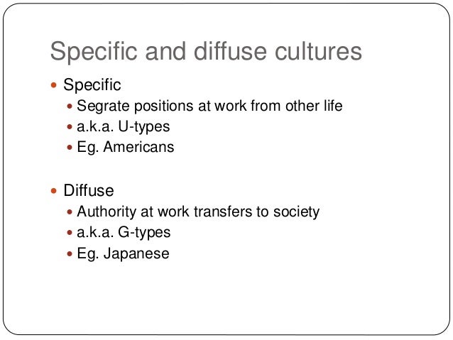 specific vs diffuse cultures pdf