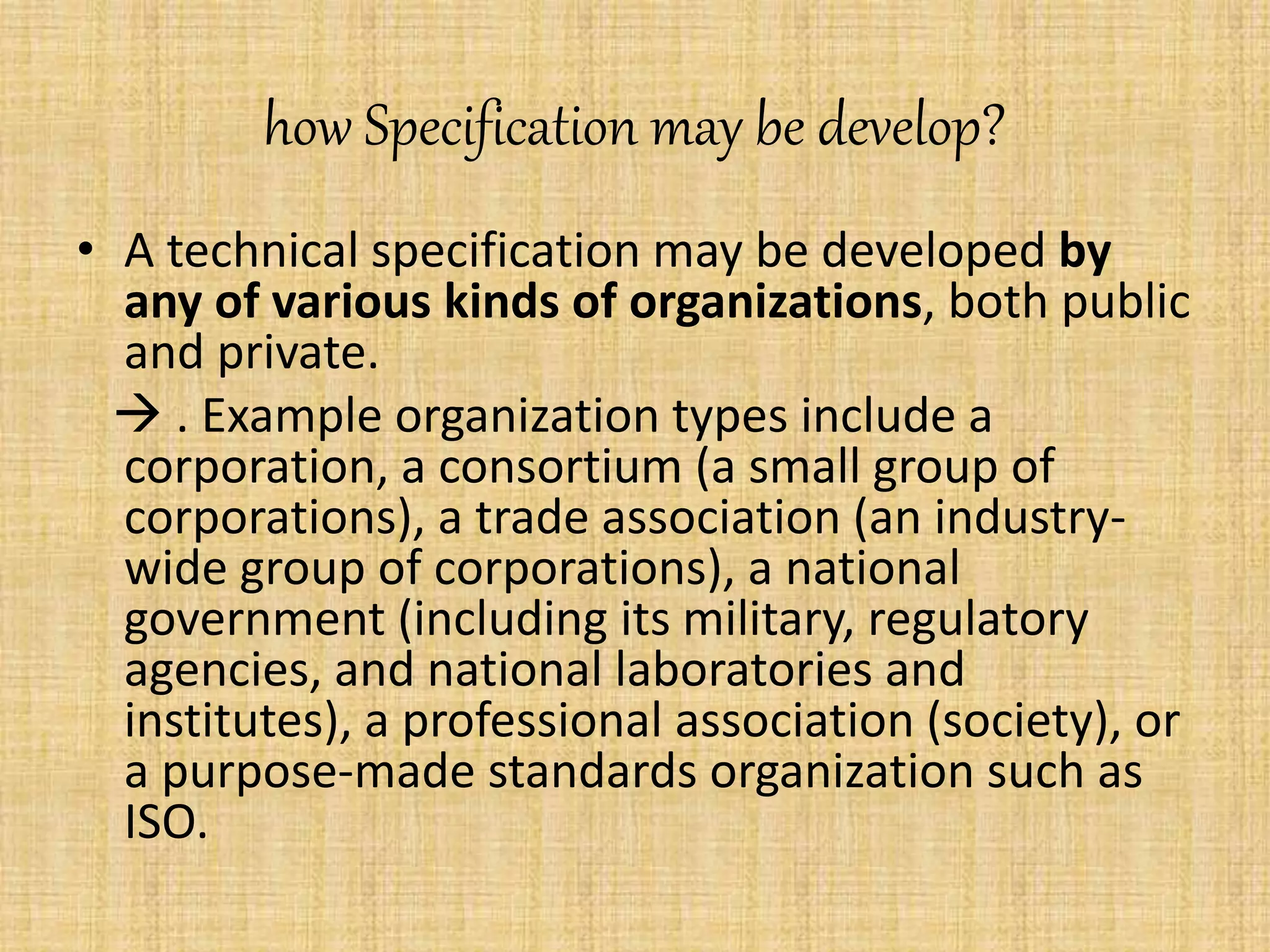 SPECIFICATIONS | PPTX | Desktop Publishing | Computer Software and ...
