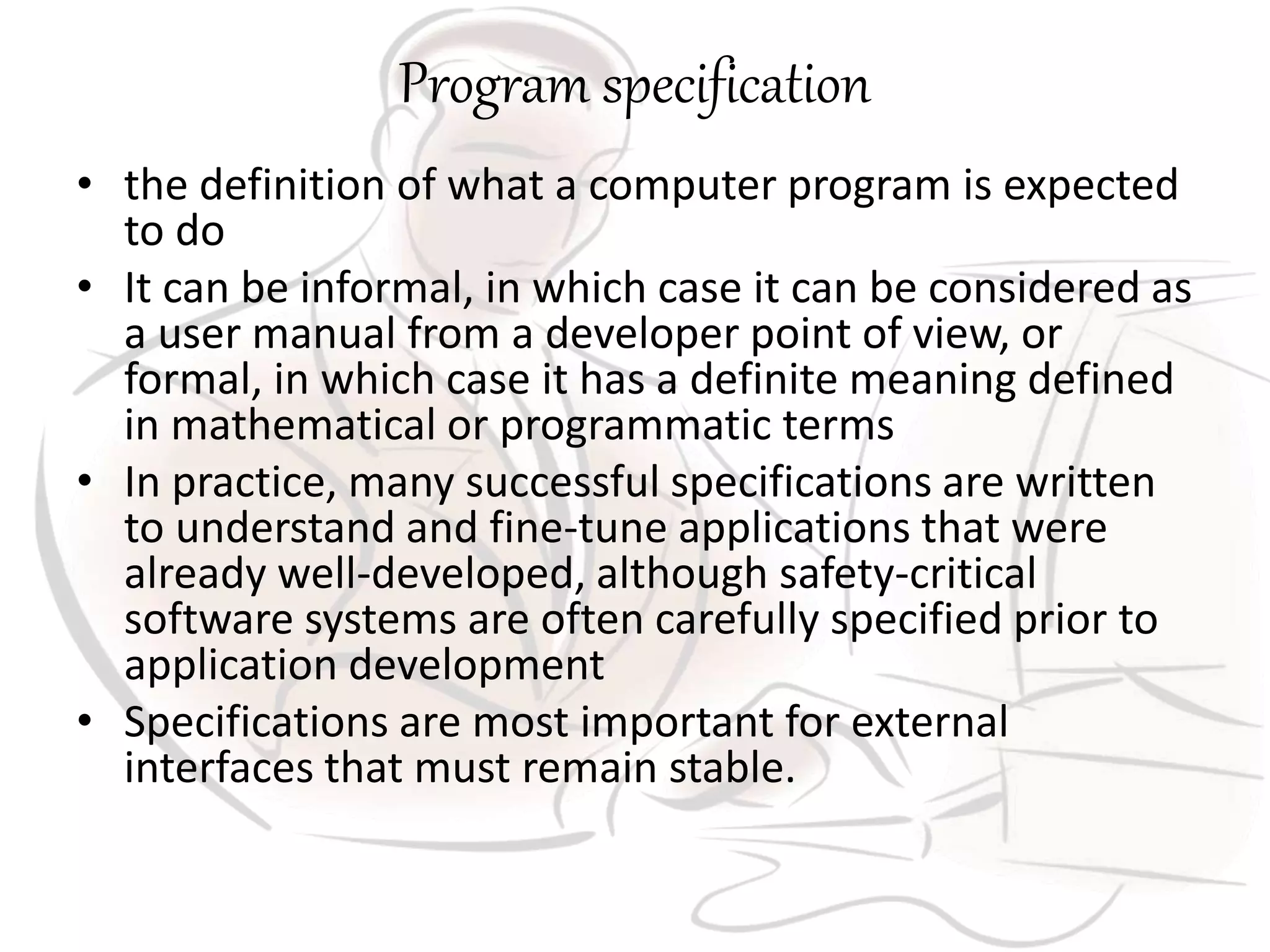 SPECIFICATIONS | PPTX | Desktop Publishing | Computer Software and ...