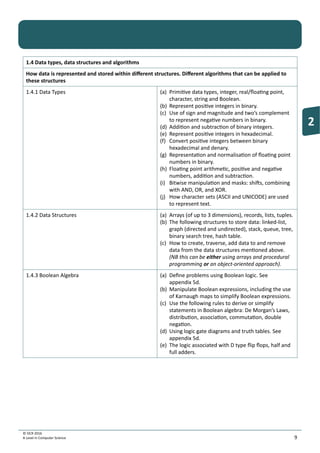 Computer Science A Level Specification | PDF