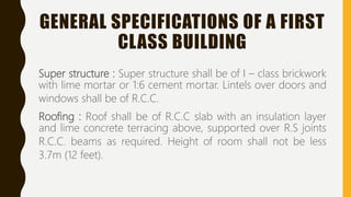 Specification For Structures Specifications | PPTX