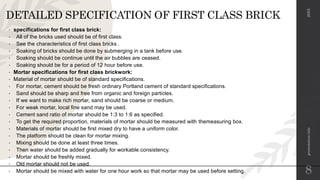 First Class Brick Report.pdf SPECIFICATIONS FOR ADDL HOUSING PROJECT.pptx