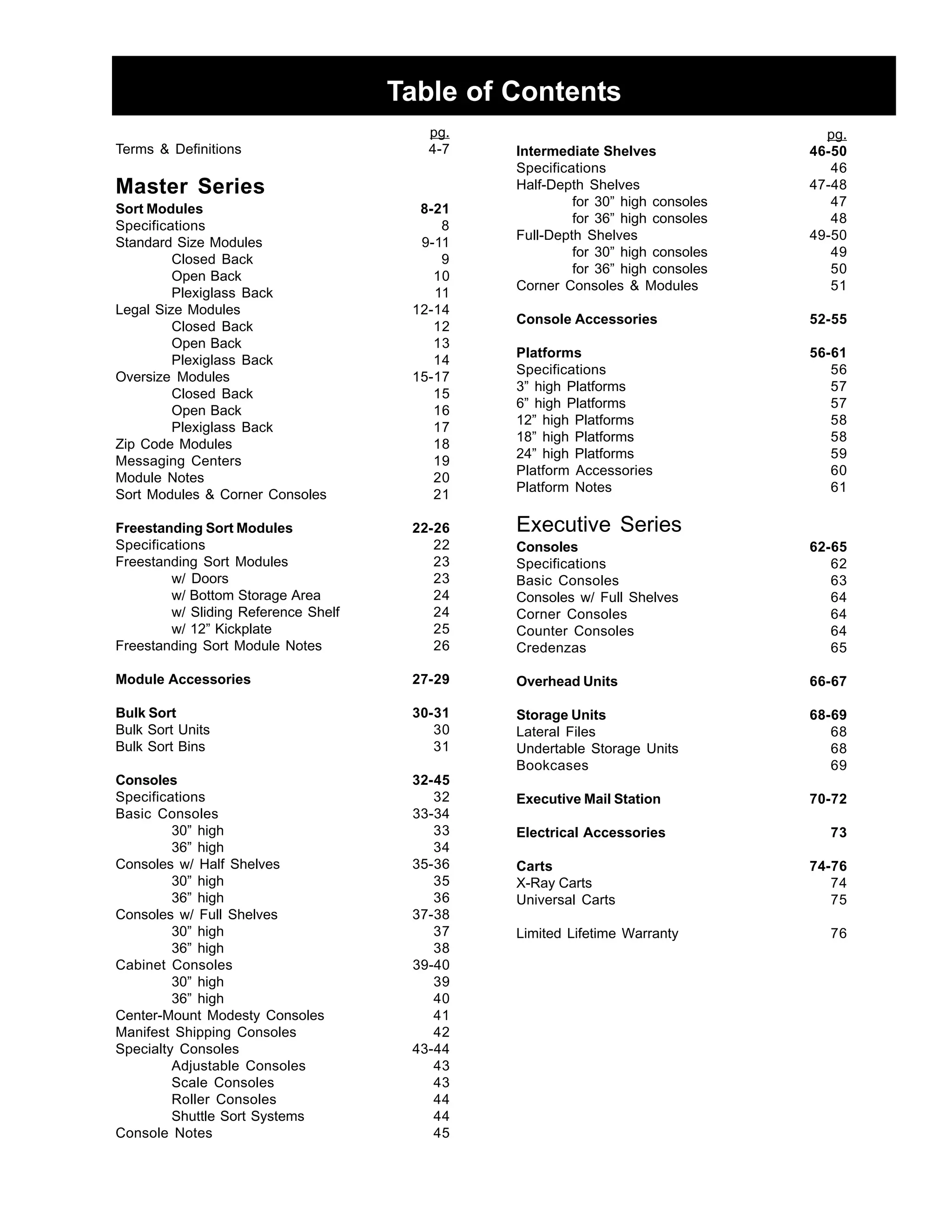 Specification Guide: Modular Casework | PDF
