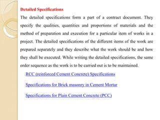 specifications of buildings.pptx