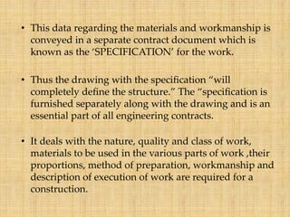 Engineering Specification Writing specification writting in architecture and civil | PDF