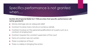 Specific performance | PPTX