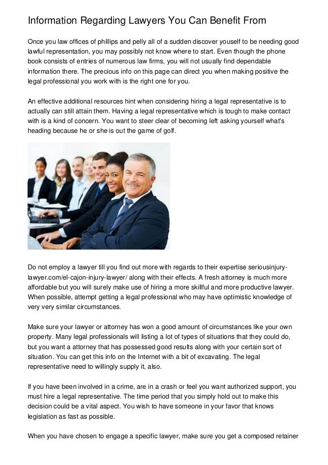 Information Regarding Lawyers You Can Benefit From Information Regarding Lawyers You Can Benefit From