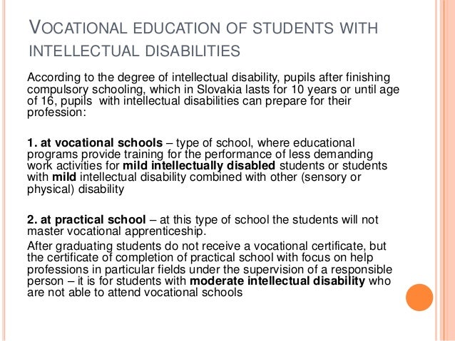 vocational school programs