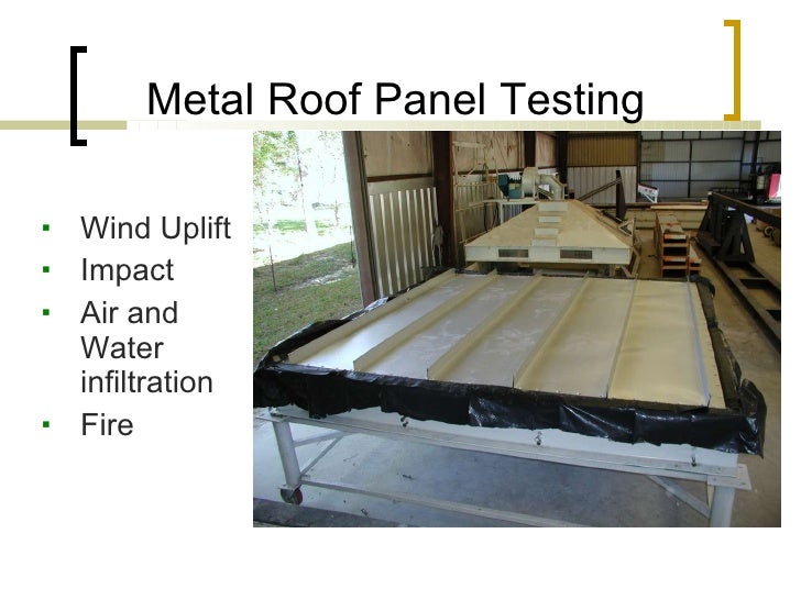 Specifying Metal Roofing