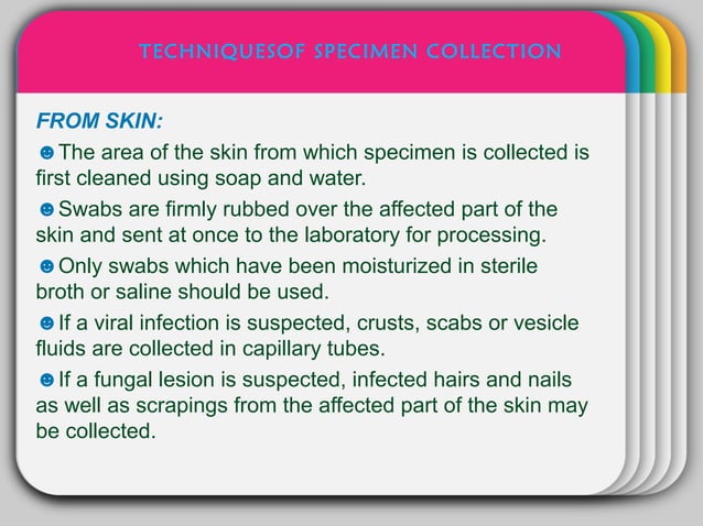 Specimen collection and preservation | PPT | Ear, Nose and Throat ...