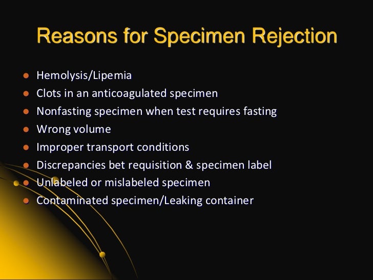 Specimen collection cc