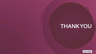 THANKYOU
ID-KEY-00090
 