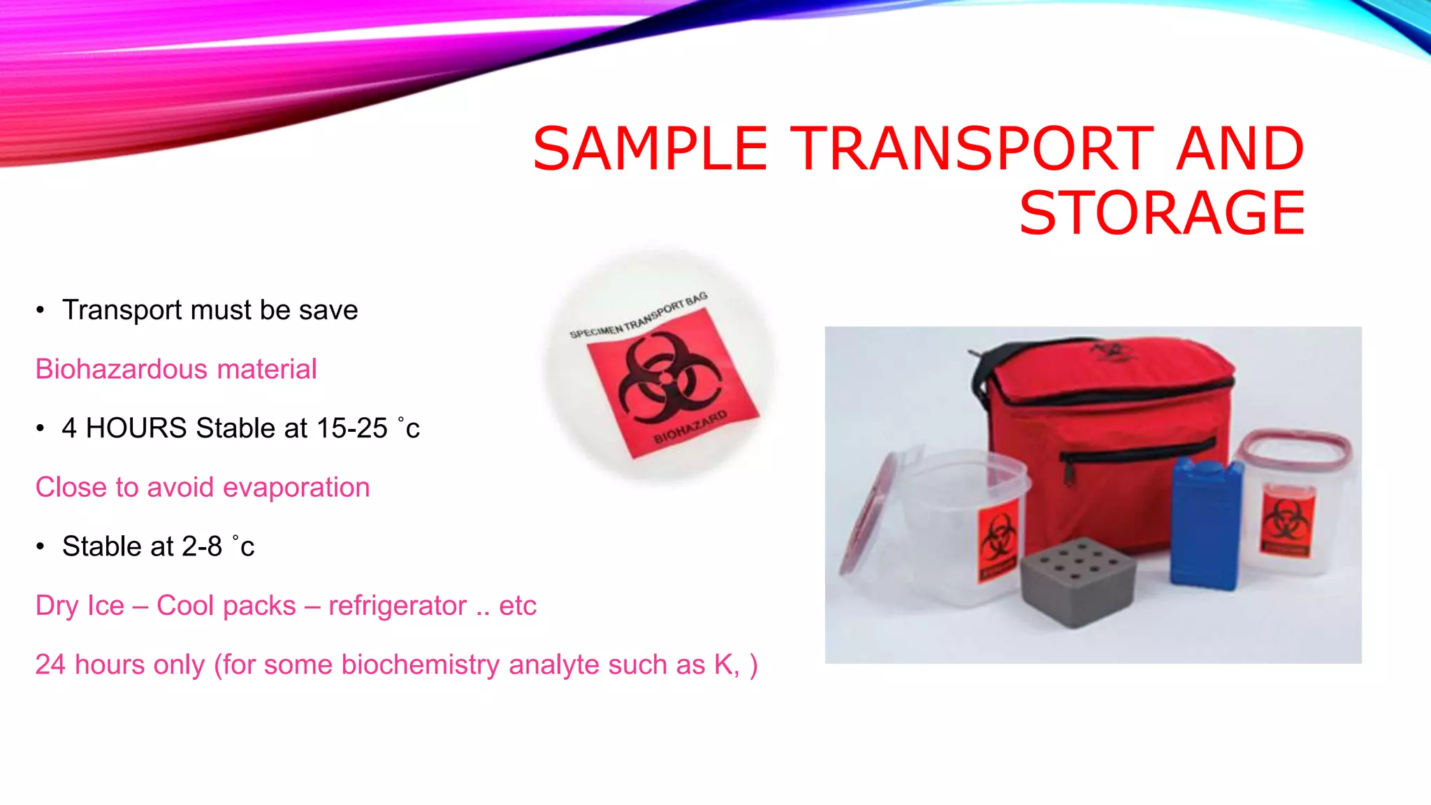 Specimen receiving | PPTX