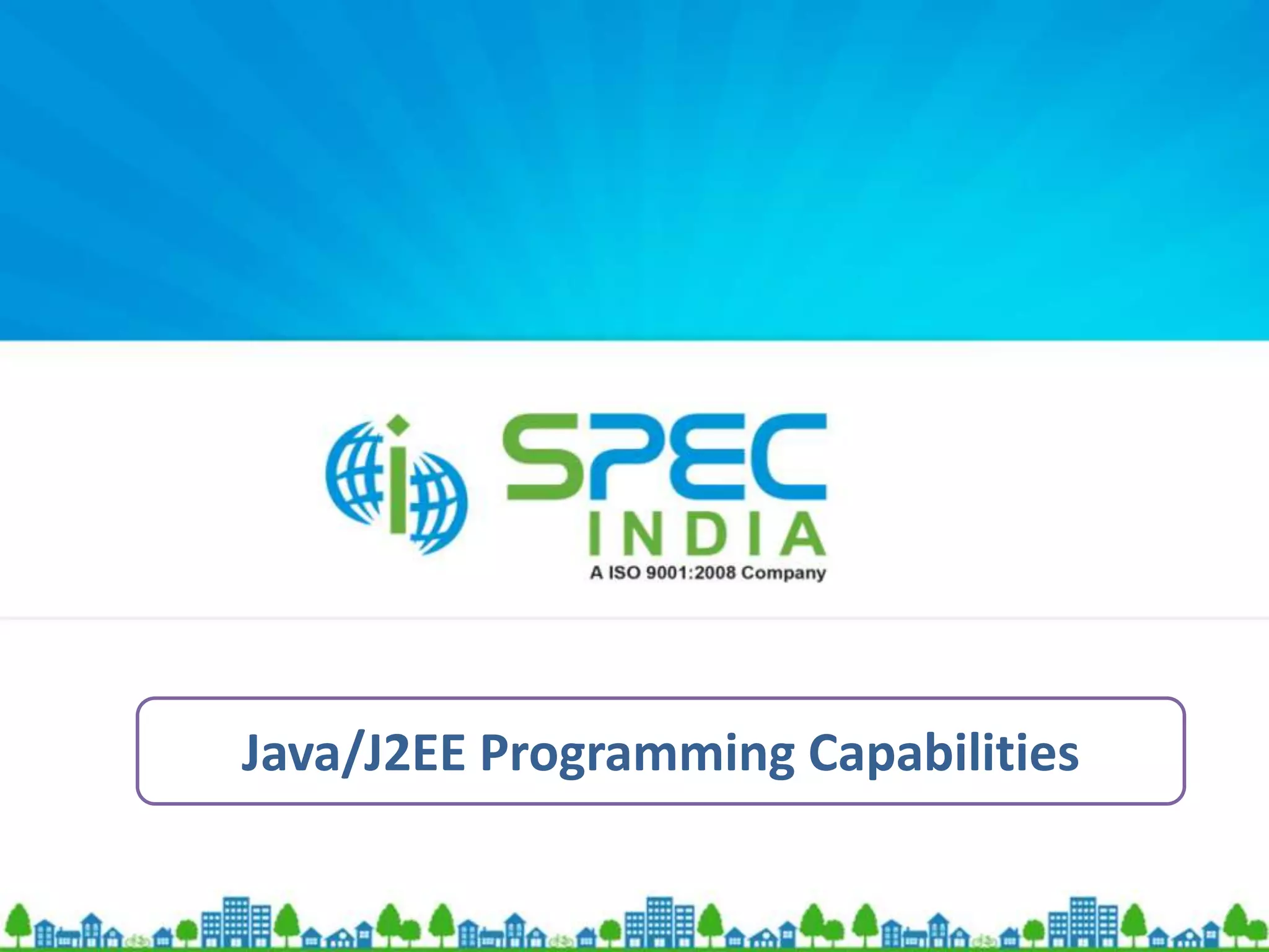 Spec india java case study ppt