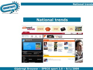 National trends National trends 