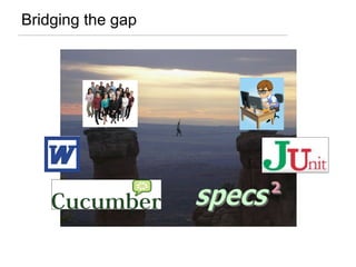 Bridging the gap
 
