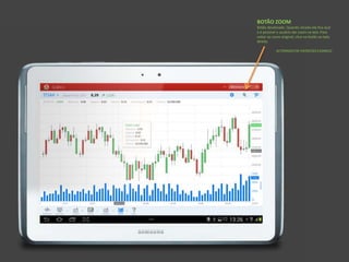 BOTÃO ZOOM
Botão desativado. Quando clicado ele fica azul
e é possível o usuário dar zoom na tela. Para
voltar ao zoom original, clica no botão ao lado
direito.
ALTERADO EM 19/09/2013 DANILO
 