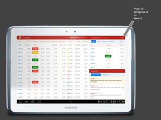 Plugin JS:
Nprogress.JS
ou
Pace.JS
 