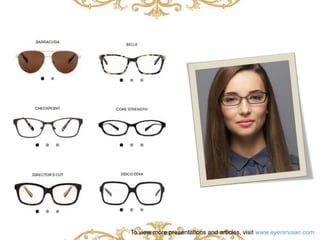 To view more presentations and articles, visit www.eyenirvaan.com 
 