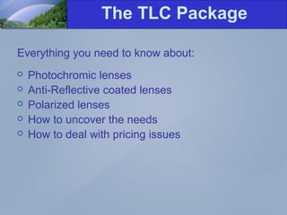 Spectacle prescription fulfillment in medical optometry cope approved | PPT