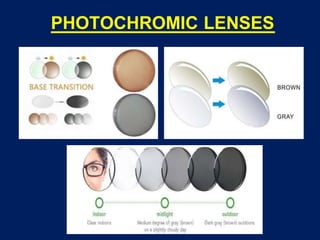 PHOTOCHROMIC LENSES
 
