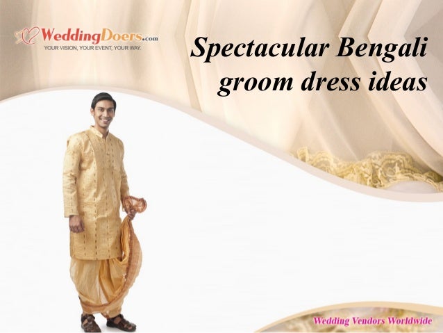 bengali wedding dress for groom