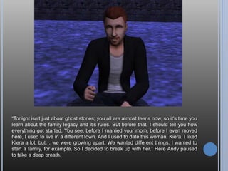 And eating cheap food in front of his computer -
“I could use a dining table, you know. In fact I could use a dining room. I’d settle
for any room, really-”
 