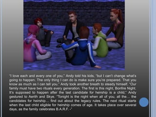 Andy also gets a stereo. He’s got a lot of friend making to do, and that means Bust
a Move is a must. For the next few days, he spends his time dancing, going to
work, and making friends with the people he met.
 