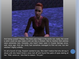 Now, the good thing about winter is that the legacy tree is dominant. I had kind of
forgotten it back here, but at least now Andy won’t have to worry about it.
The bad thing about winter is that, well, Andy can freeze to death.
 