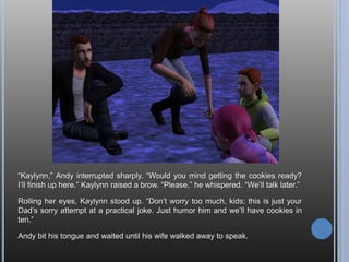 So I built him some walls so he can be nice and cozy in his tent. And just in time,
too, as there was lots of snow that night.
 