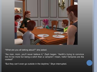 Anyway, Andy does have a job, though he isn’t getting promoted. Probably
because he never has time to earn that one body point he needs…
 