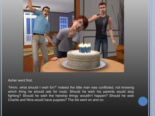 “So, uh, Kaylynn, what’s your sign? What do you do for a living? What are your
turn ons? Are you opposed to children? Will you marry me and be mine forever
and ever and ever and -”
“Um, well, I’m a Cancer…”
“And I’m a Sagittarius, Andy! I work in culinary and I love kids! …Andy? Curses,
he’s not paying attention to me!
 