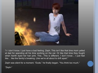 Andy and Kaylynn exchanged their vows, even though half their guests were still
dancing. The two didn’t seem to mind. They were lost in their own world.
 