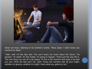 “Honey, stop arguing with the voice in your head; it’s time to cut the cake.”
“Yes, dear.”
 