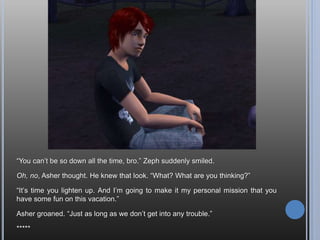 And everyone grabs a piece; no tables though, so they all sit in front of the
wedding arch. …At least they’re talking right?
 