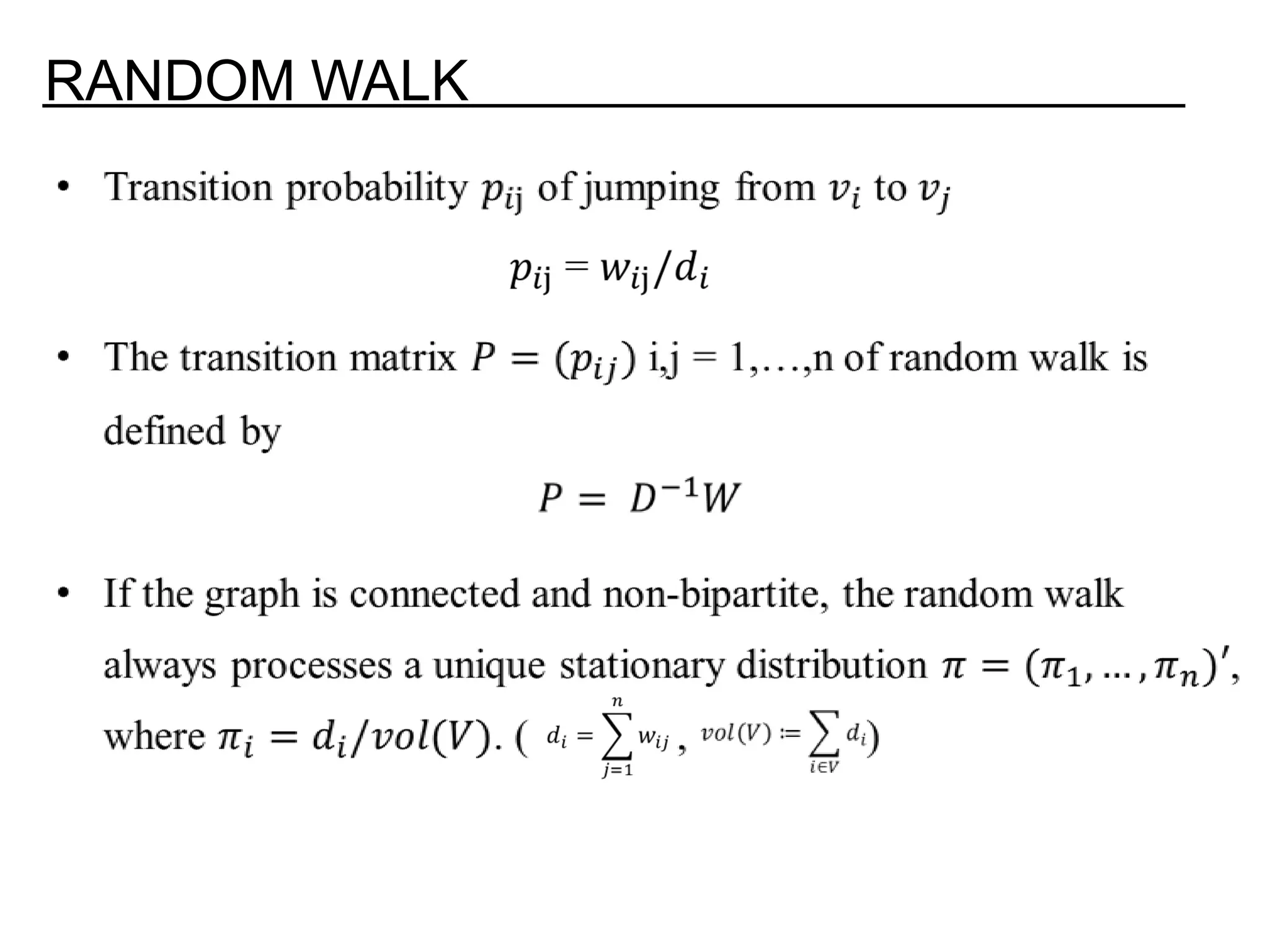 RANDOM WALK 