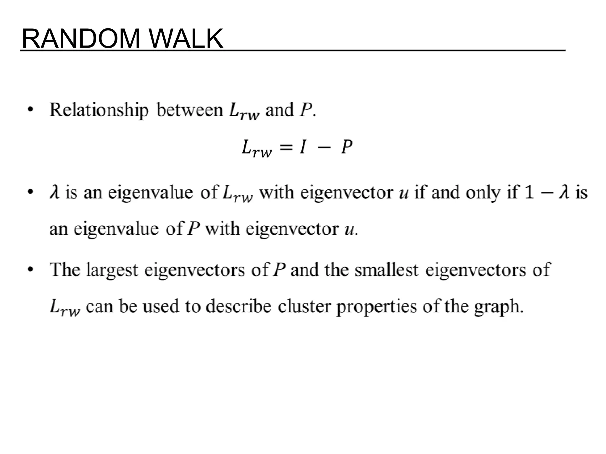 RANDOM WALK 