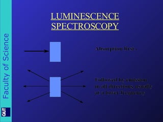 LUMINESCENCE SPECTROSCOPY 