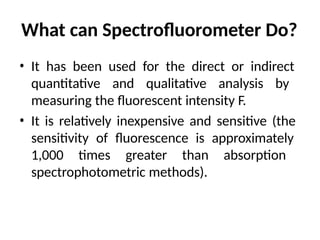 Spectrofluorimetry working principle(2).pptx